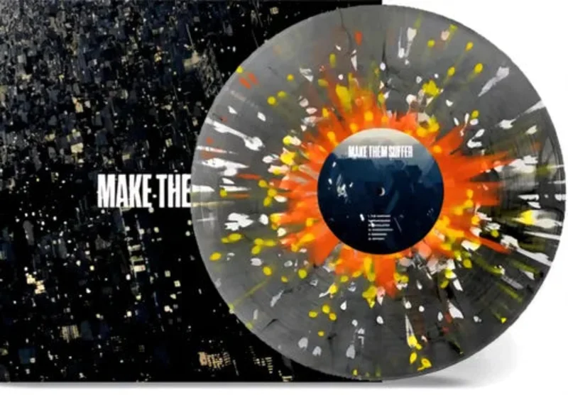 MAKE THEM SUFFER MAKE THEM SUFFER LP - SILVER/WHITE/SPLATTER