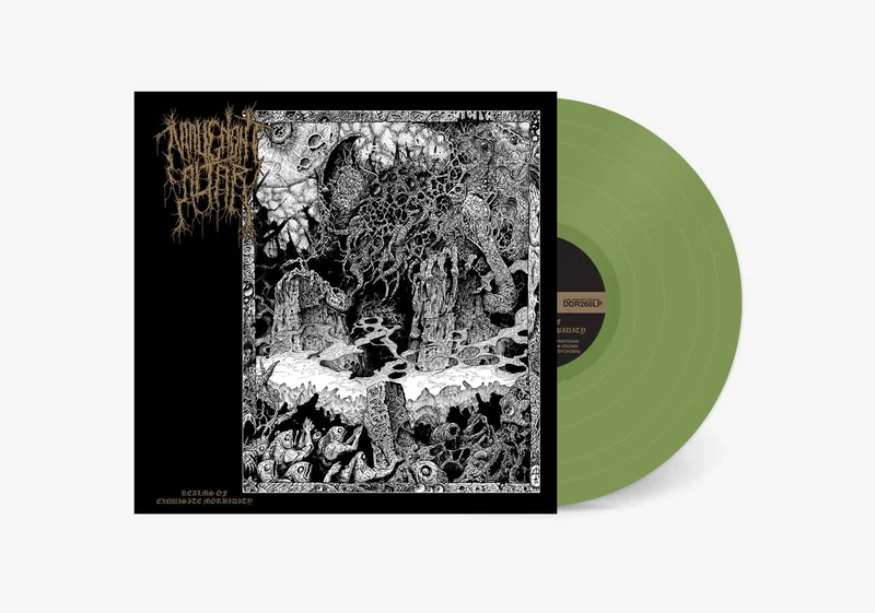 MALIGNANT ALTAR REALMS OF EXQUISITE MORBIDITY LP - LTD. 200 - OLIVE GREEN