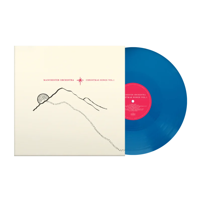 MANCHESTER ORCHESTRA 'CHRISTMAS SONGS VOL. 1' LP - BLUE CHRISTMAS