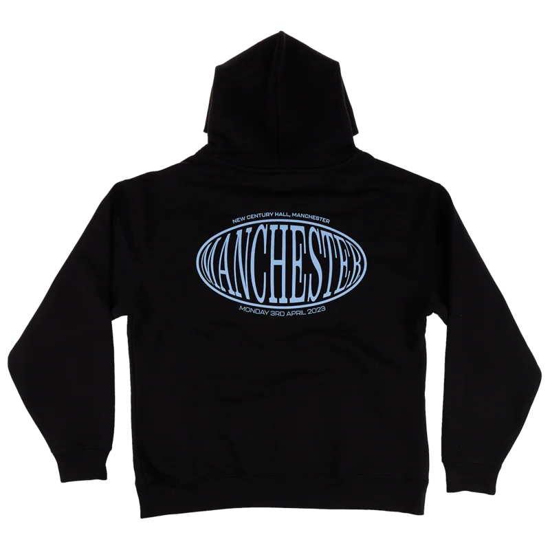 Manchester Tour Hoodie: Black