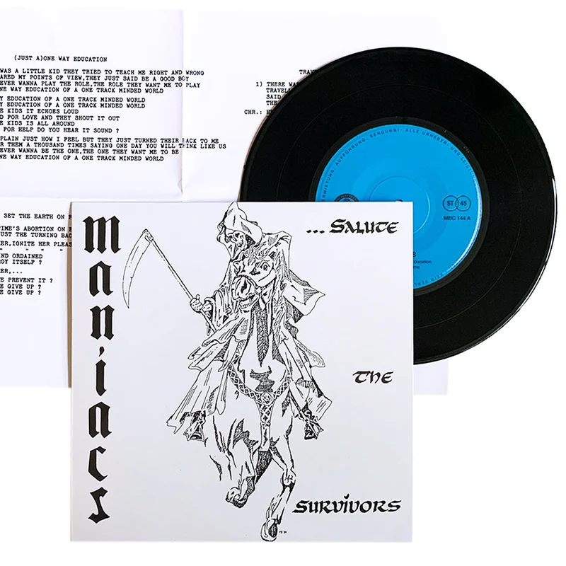 Maniacs: Salute The Survivors 7"