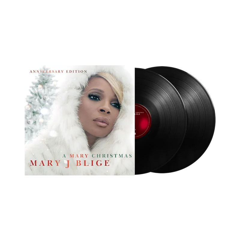 MARY J. BLIGE - A MARY CHRISTMAS - 10TH ANNIVERSARY EDITION - 2-LP - VINYL LP