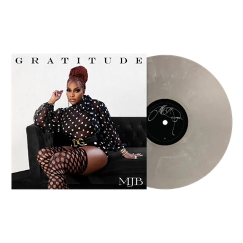 MARY J. BLIGE - GRATITUDE - SILVER COLOR - VINYL LP