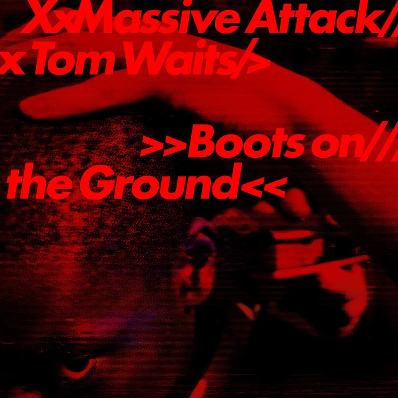 Massive Attack feat. Tom Waits: Boots on the Ground (random red / white / blue mix vinyl) (PRE-ORDER)