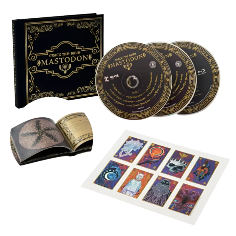 MASTODON 'CRACK THE SKYE' CD BOXSET - DELUXE 15TH ANNIVERSARY