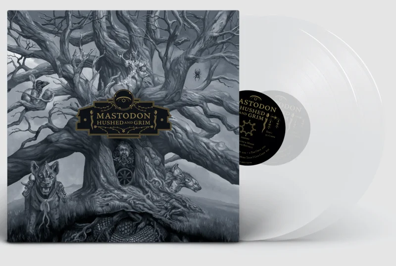 MASTODON 'HUSHED & GRIM' 2LP - CLEAR