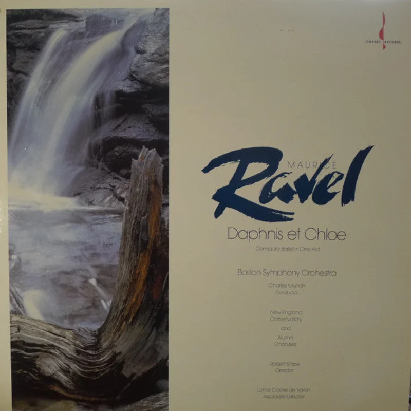 Maurice Ravel  Boston Symphony Orchestra: Daphnis Et Chloe (Complete Ballet in One Act) 12"