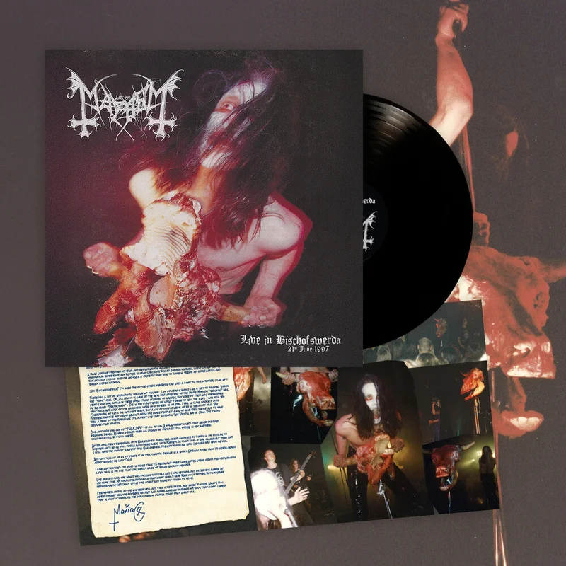 Mayhem: Live In Bischofswerda (21st June 1997) 12" (PRE-ORDER)