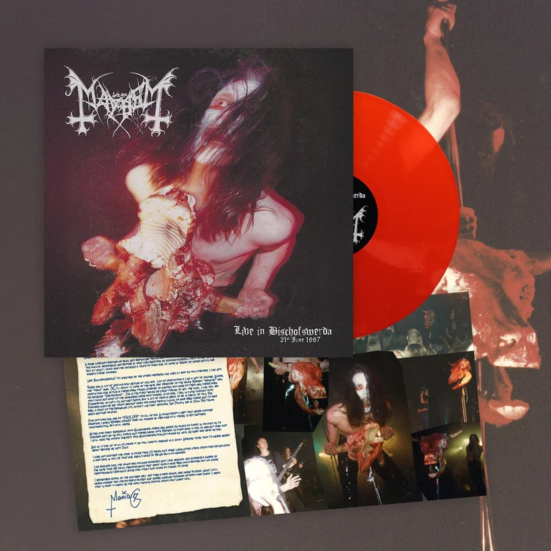 Mayhem: Live In Bischofswerda (21st June 1997) 12" (red vinyl) (PRE-ORDER)