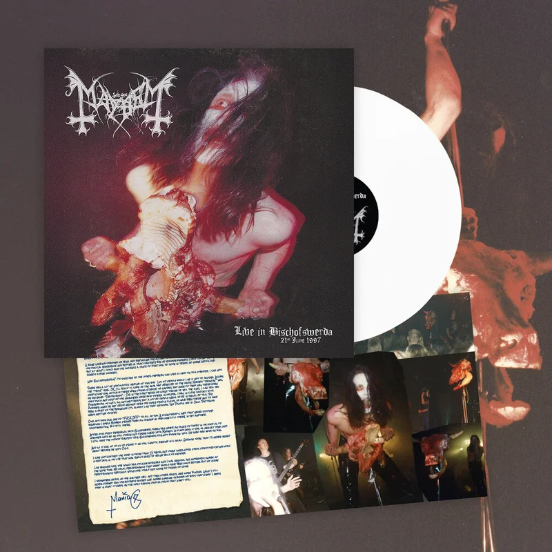 Mayhem: Live In Bischofswerda (21st June 1997) 12" (white vinyl) (PRE-ORDER)