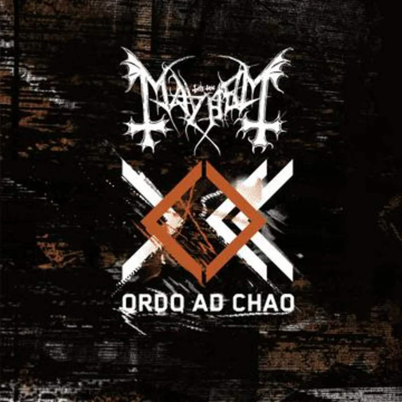 MAYHEM 'ORDO AD CHAO' LP - LTD. - YELLOW/RED MARBLED