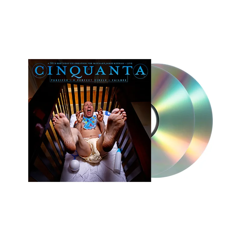MAYNARD JAMES KEENAN CINQUANTA 2CD - FT. PUSCIFER, A PERFECT CIRCLE, AND FAILURE