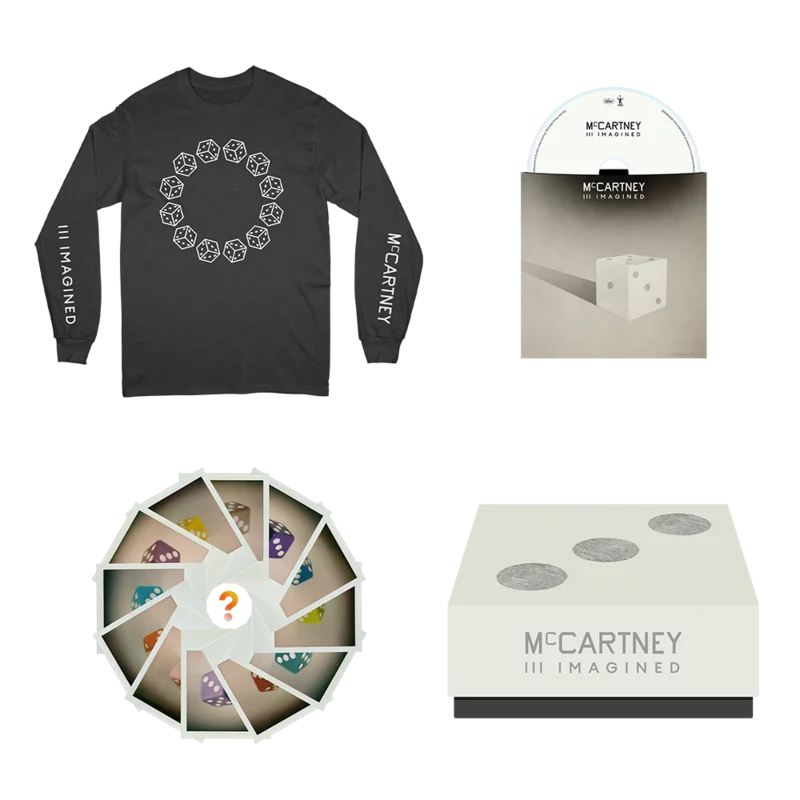 McCartney III Imagined - Limited Edition Black Long Sleeve Shirt & CD Box Set