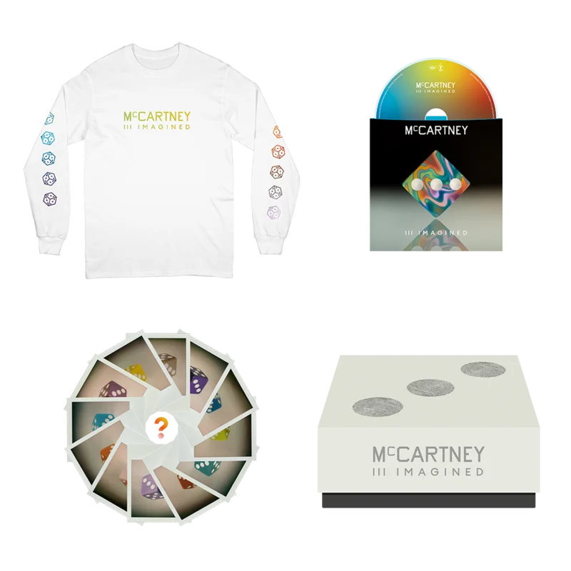 McCartney III Imagined - Limited Edition White Long Sleeve Shirt & CD Box Set