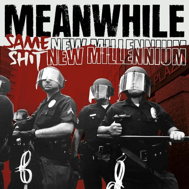 Meanwhile: Same Shit, New Millennium 12" (transparent red vinyl)