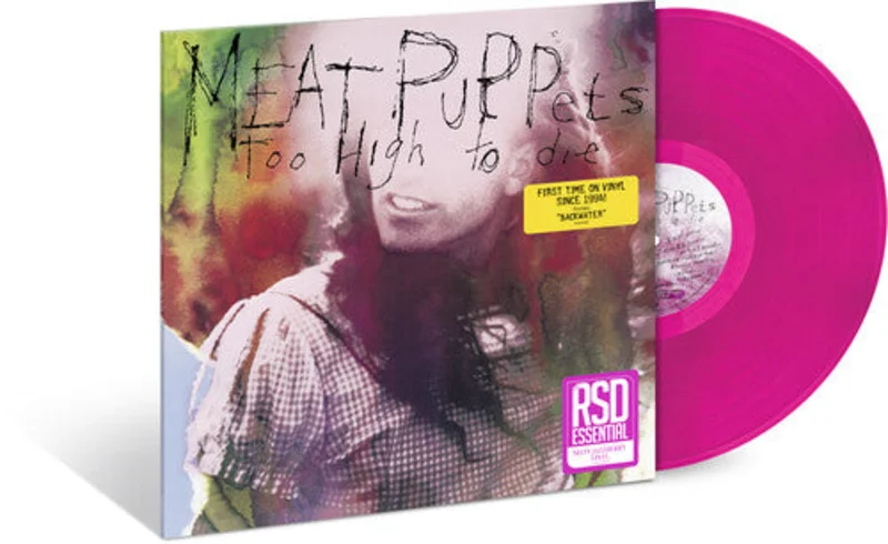 MEAT PUPPETS TOO HIGH TO DIE LP - NEON JAZZBERRY
