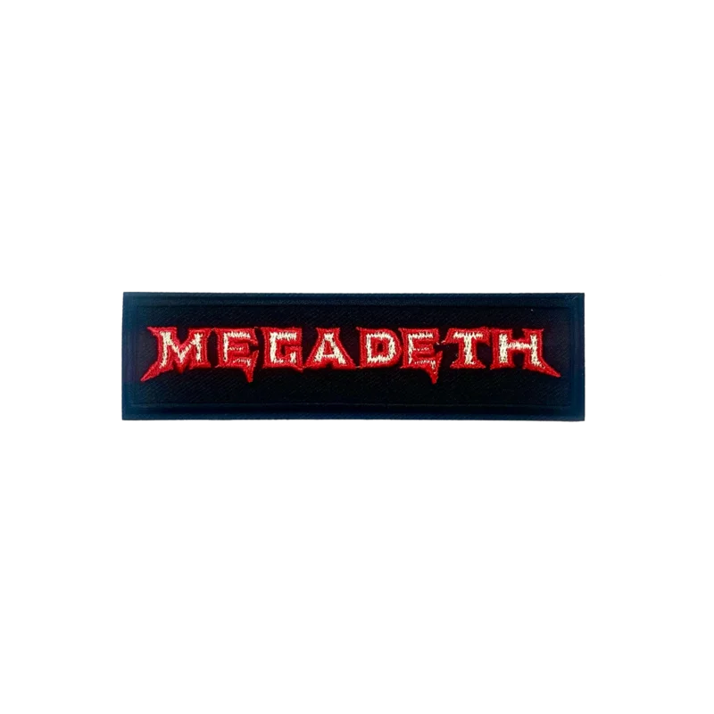 MEGADETH - LOGO - EMBROIDERED PATCH
