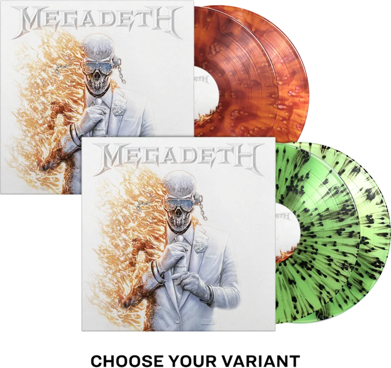 MEGADETH MEGADETH 2LP - EXCLUSIVE - LTD. 300 - VARIOUS COLOR