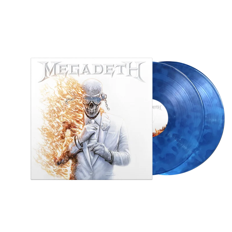 MEGADETH MEGADETH 2LP - US EXCLUSIVE - BLUE FLAME