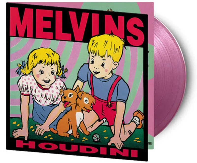 MELVINS 'HOUDINI' 180G LP - PURPLE/RED MARBLED
