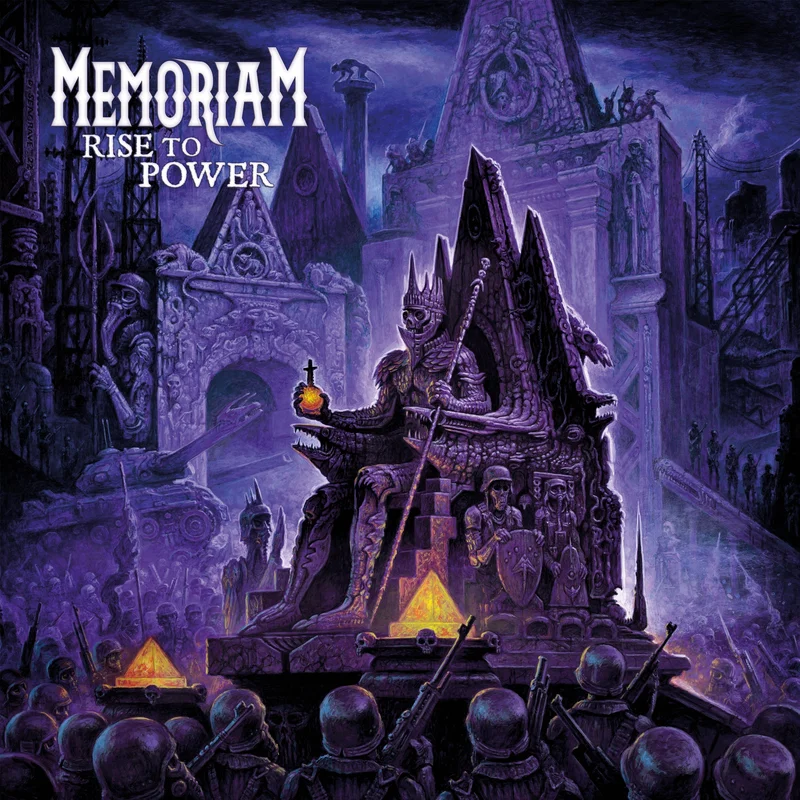 MEMORIAM 'RISE TO POWER' LP - PURPLE