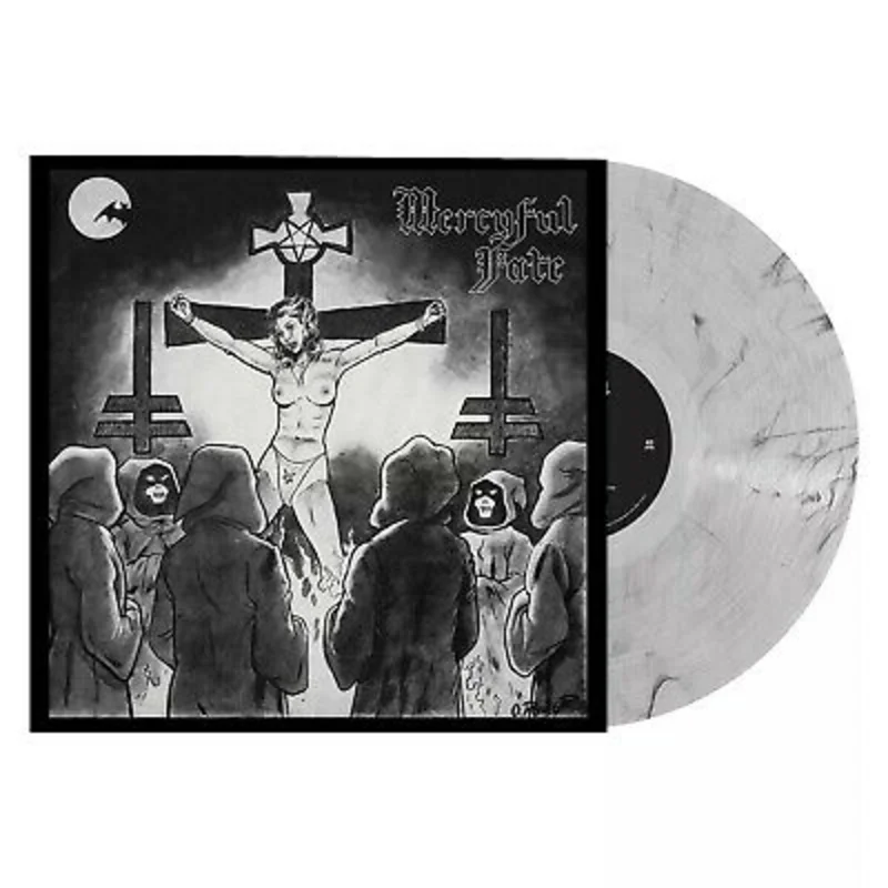 MERCYFUL FATE 'NUNS HAVE NO FUN' CLEAR WITH BLACK SMOKE EP