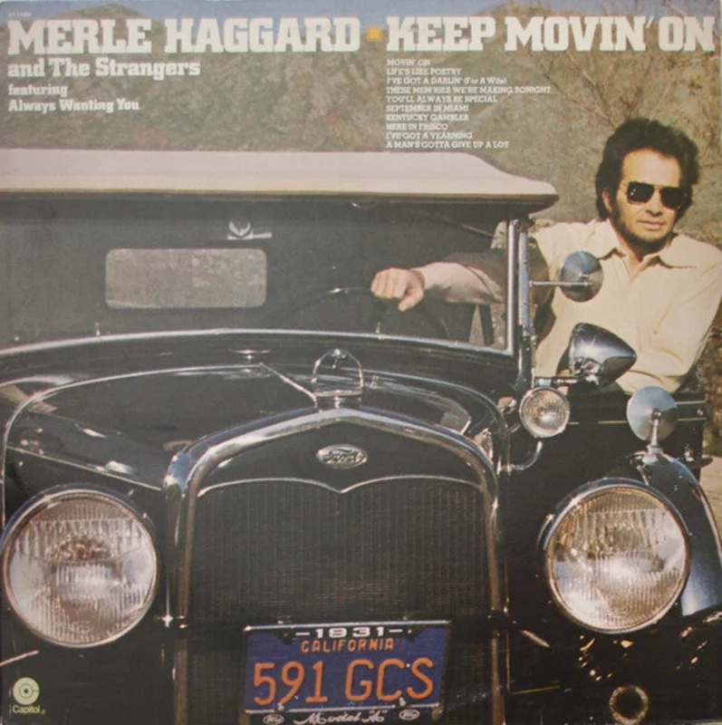 Merle Haggard: Keep Movin' On 12"