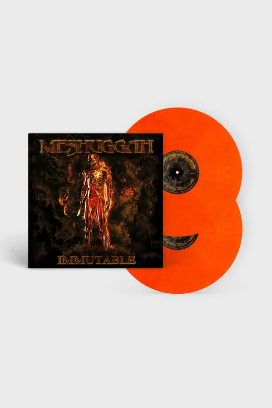 MESHUGGAH IMMUTABLE' 2LP LTD. - OPAQUE ORANGE/RED