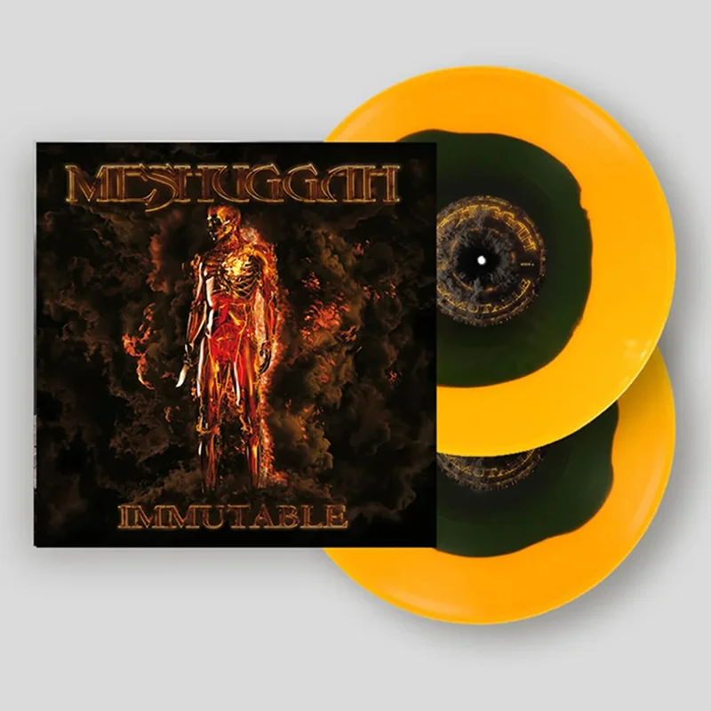 MESHUGGAH 'IMMUTABLE' 2LP - ORANGE/BLACK