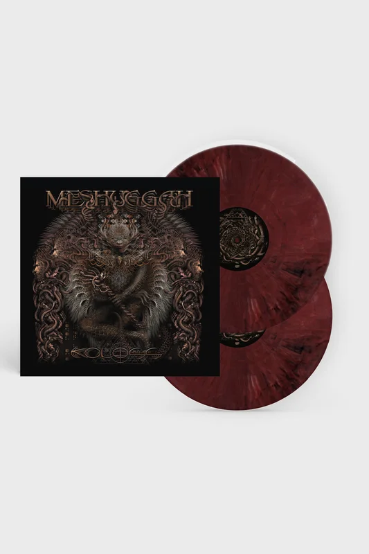 MESHUGGAH KOLOSS 2LP - LTD. 500 - TRANSPARENT RED/BLACK/WHITE MARBLE