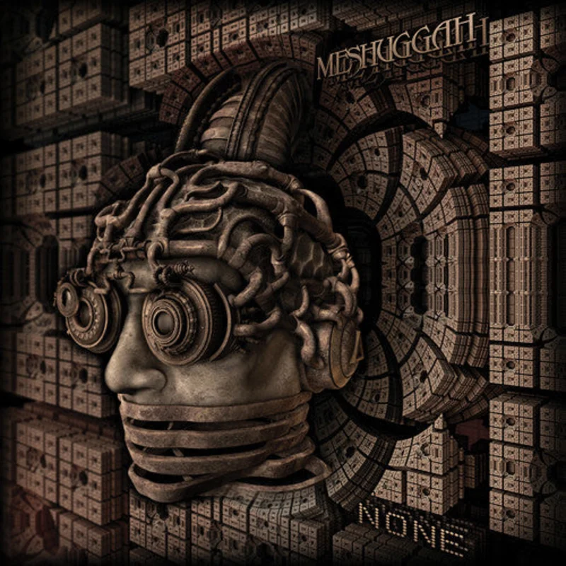 MESHUGGAH 'NONE' LP - BONE WHITE