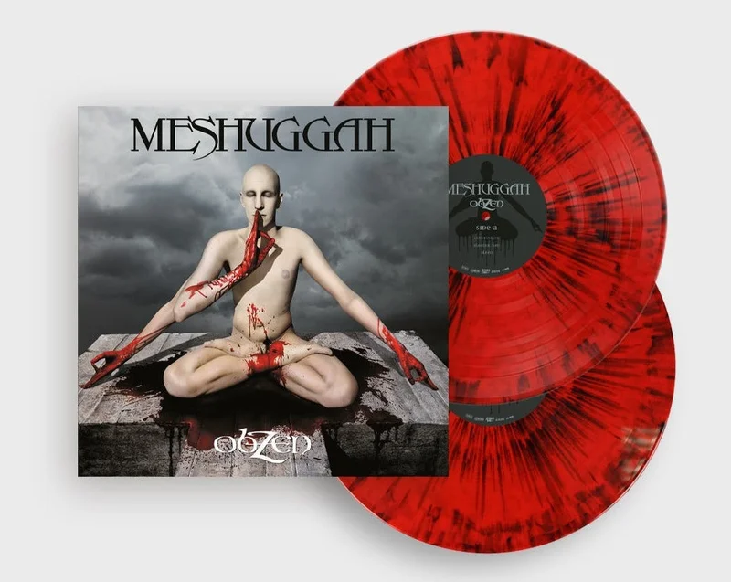 MESHUGGAH OBZEN' 2LP - LTD. 500 - RED/BLACK SPLATTER