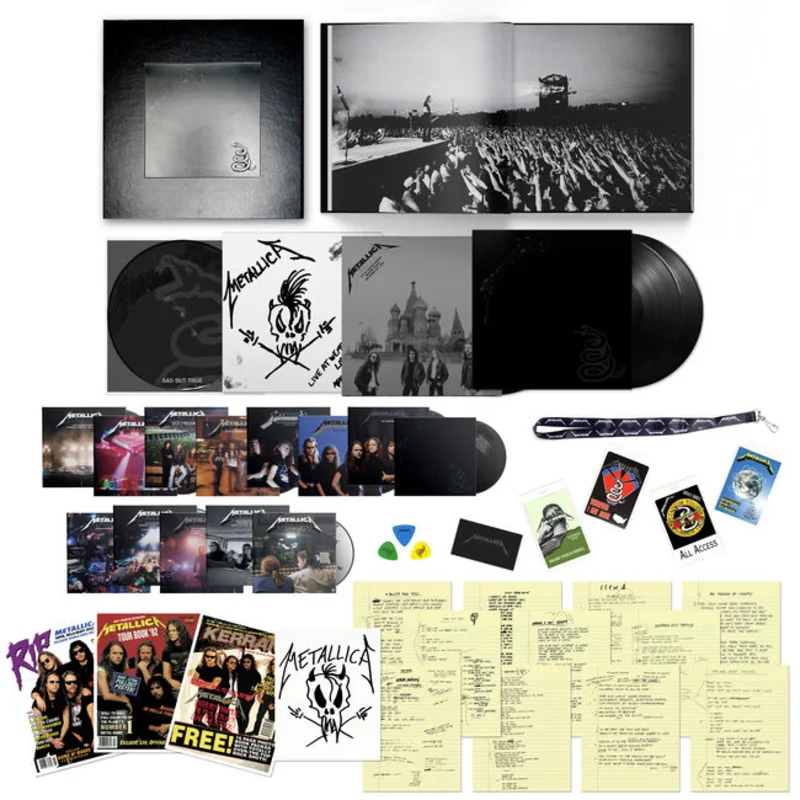 METALLICA 'THE BLACK ALBUM' DELUXE BOX SET