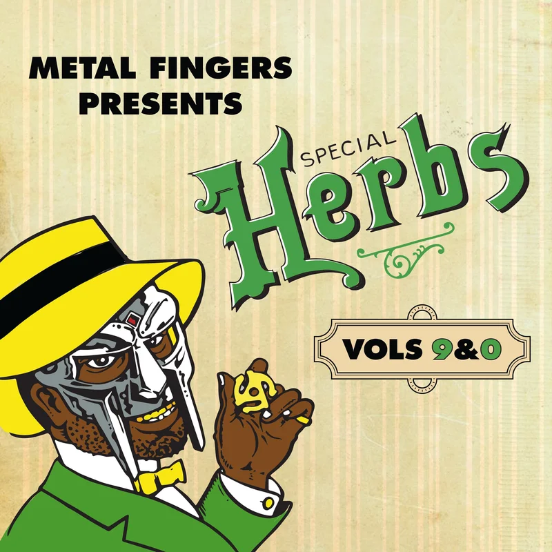 MF Doom: Metal Fingers Presents: Special Herbs Vol. 9 & 10 12"