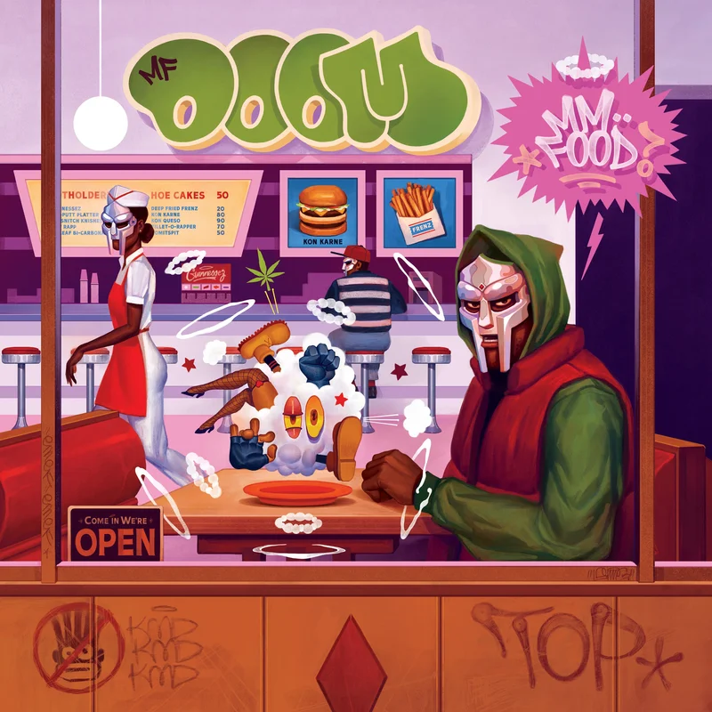 MF Doom: Mm Food... 2x12" (20th Anniversary Edition; sweet tart vinyl)
