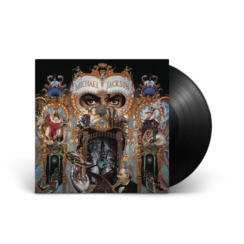 MICHAEL JACKSON - DANGEROUS - 2-LP - VINYL LP