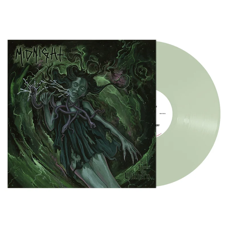 MIDNIGHT 'LET THERE BE WITCHERY' LP - COKE BOTTLE CLEAR