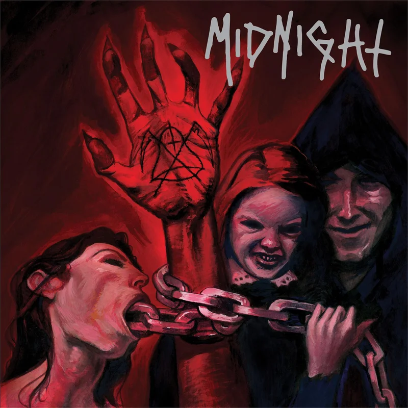 MIDNIGHT 'NO MERCY FOR MAYHEM' LP - ROYAL BLUE/BLACK