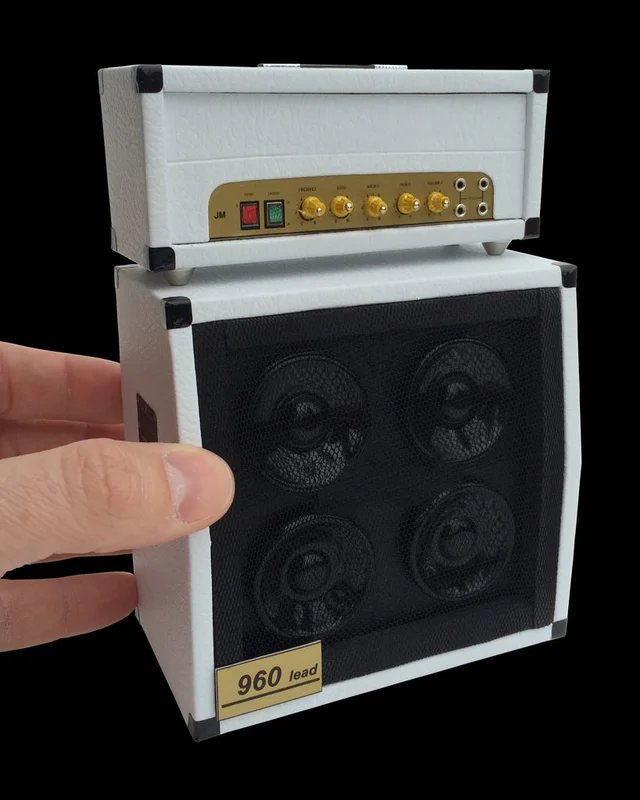 MINIATURE STACK AMP WHITE 4X12