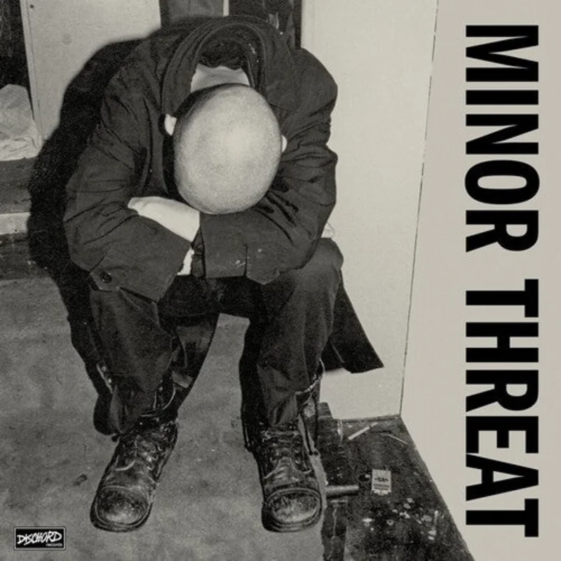 MINOR THREAT - FIRST TWO SEVEN INCHES - EP - SILVER COLOR - VINYL LP