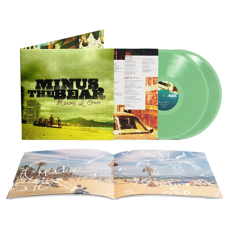 MINUS THE BEAR MENOS EL OSO 20TH ANNIVERSARY 2LP - LTD. 500 - COKE BOTTLE GREEN + 24-PAGE ARCHIVE PHOTO JOURNAL