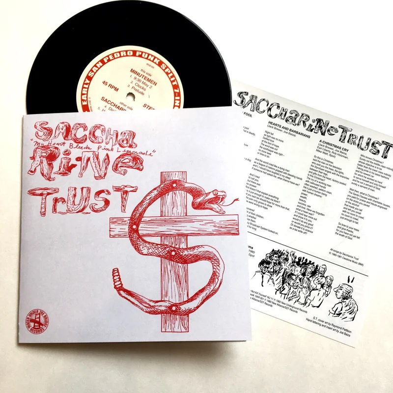 Minutemen / Saccharine Trust: Split 7" (new)