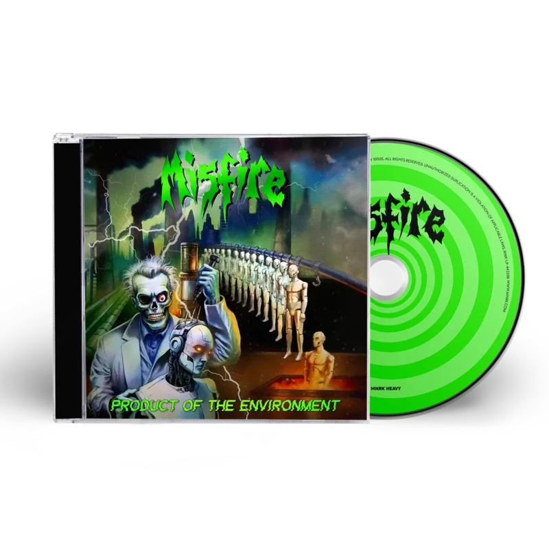 MISFIRE 'PRODUCT OF THE ENVIRONMENT' CD