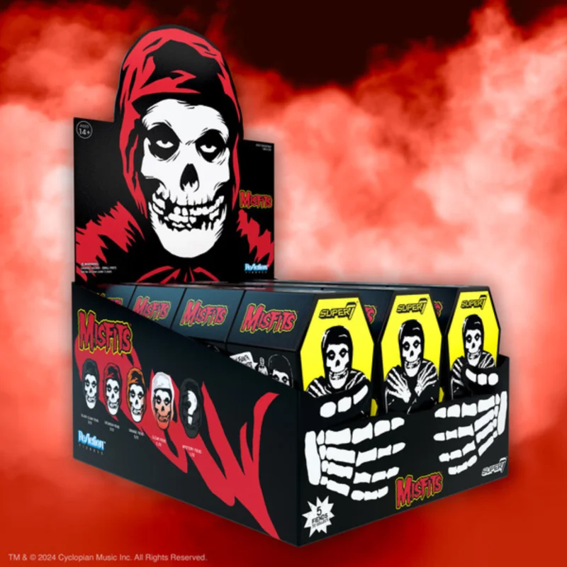MISFITS BLIND BOX REACTION FIGURES COMPLETE 12 PIECE BOX SET