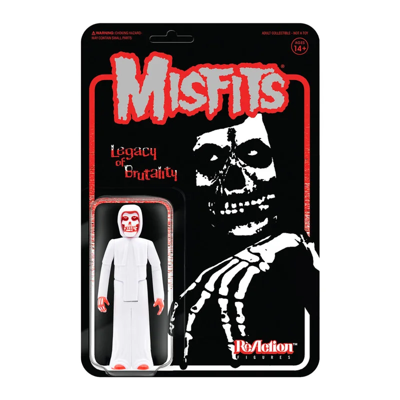 MISFITS REACTION FIGURE - FIEND LEGACY OF BRUTALITY - WHITE