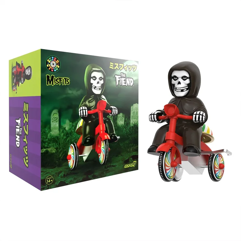 MISFITS SUPER CYCLE - FIEND - BLACK W/ RED TRIKE