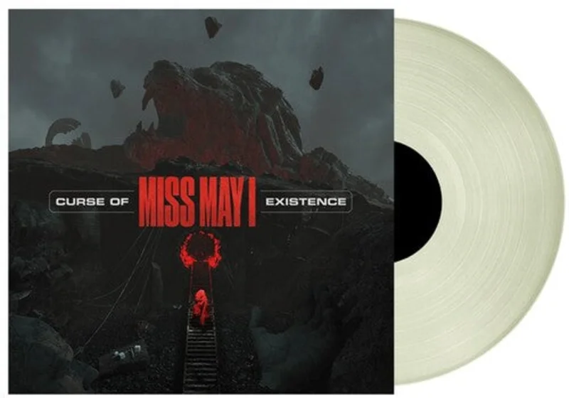 MISS MAY 'I CURSE EXISTENCE' LP - GLOW IN THE DARK