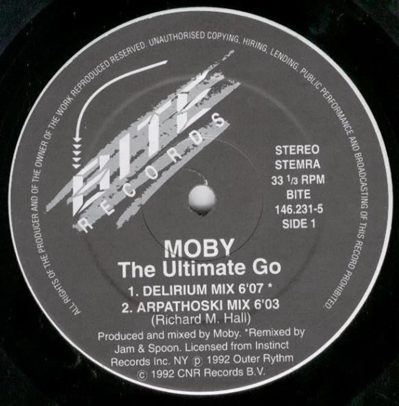 Moby: The Ultimate Go 12"