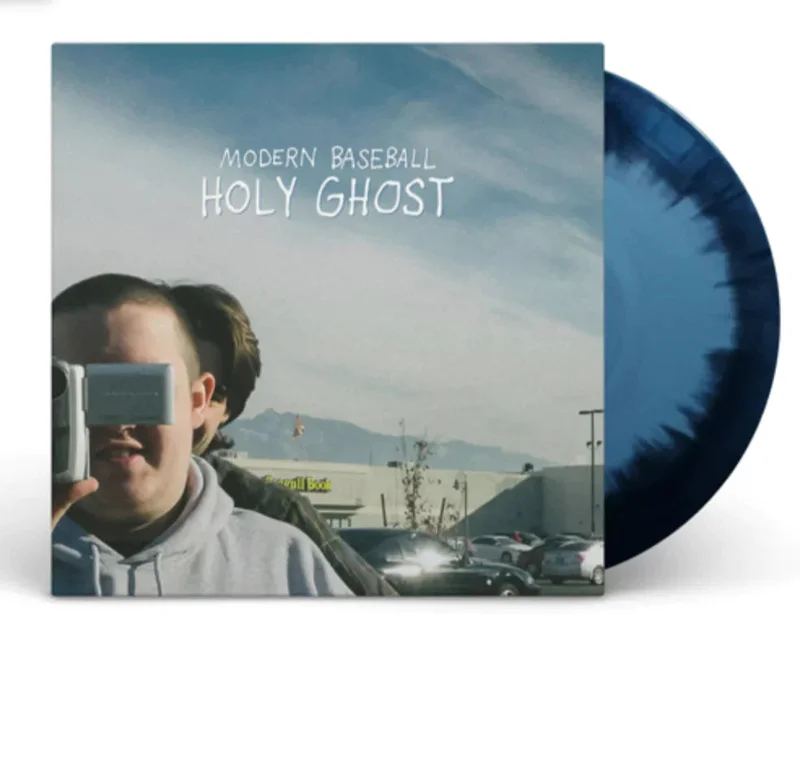 MODERN BASEBALL 'HOLY GHOST' LP - BLACK/BLUE