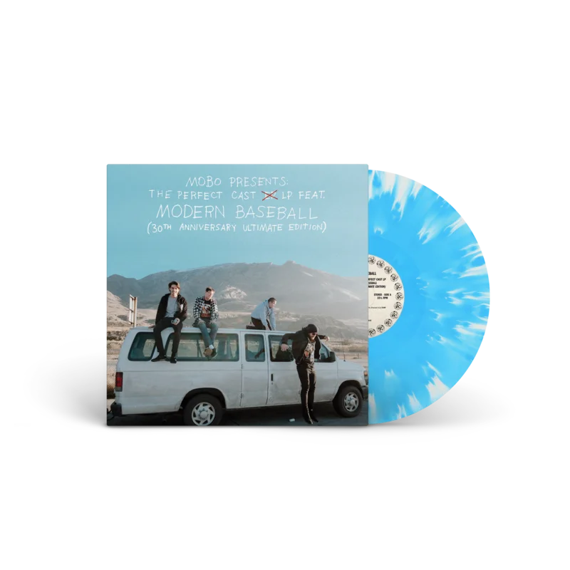 MODERN BASEBALL MOBO PRESENTS: THE PERFECT CAST LP FEATURING MODERN BASEBALL 30TH ANNIVERSARY LP - EXCLUSIVE - LTD. 300 - CLOUDY BLUE